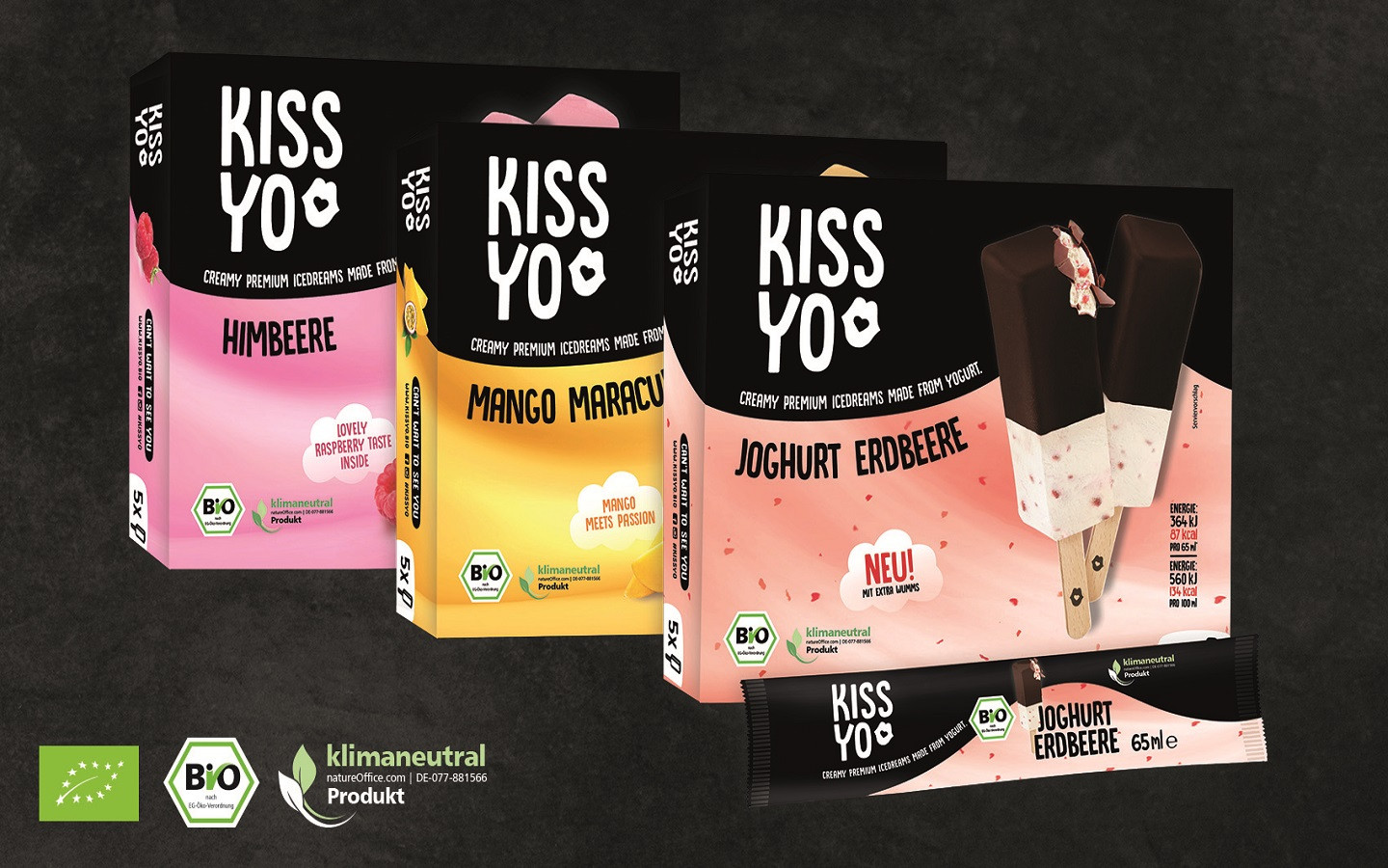 KISSYO-organic yogurt icedream