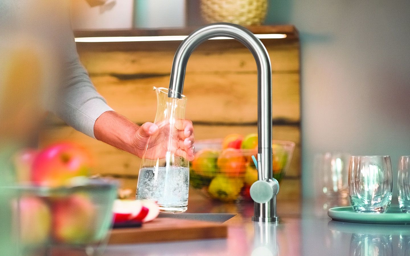 Grifo de filtro de agua de 3 vías de BRITA