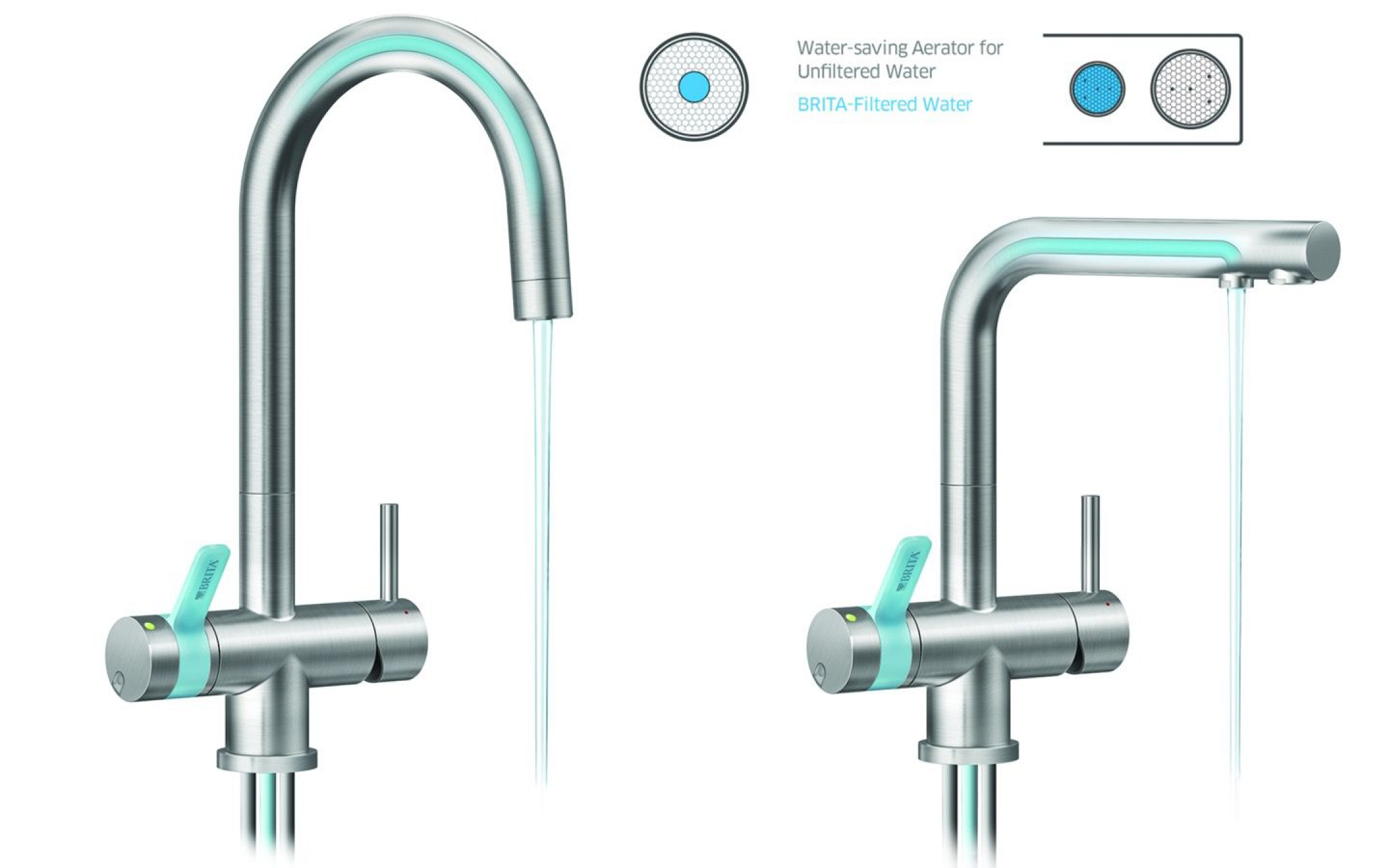 BRITA 3-Way Water Filter Tap