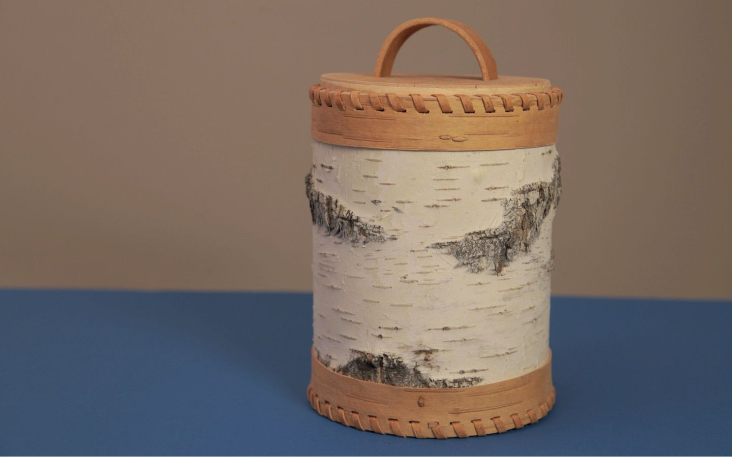 Birch bark food containers