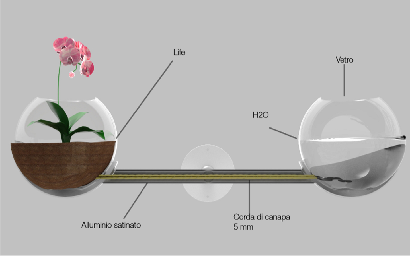 HUB, the smart vase