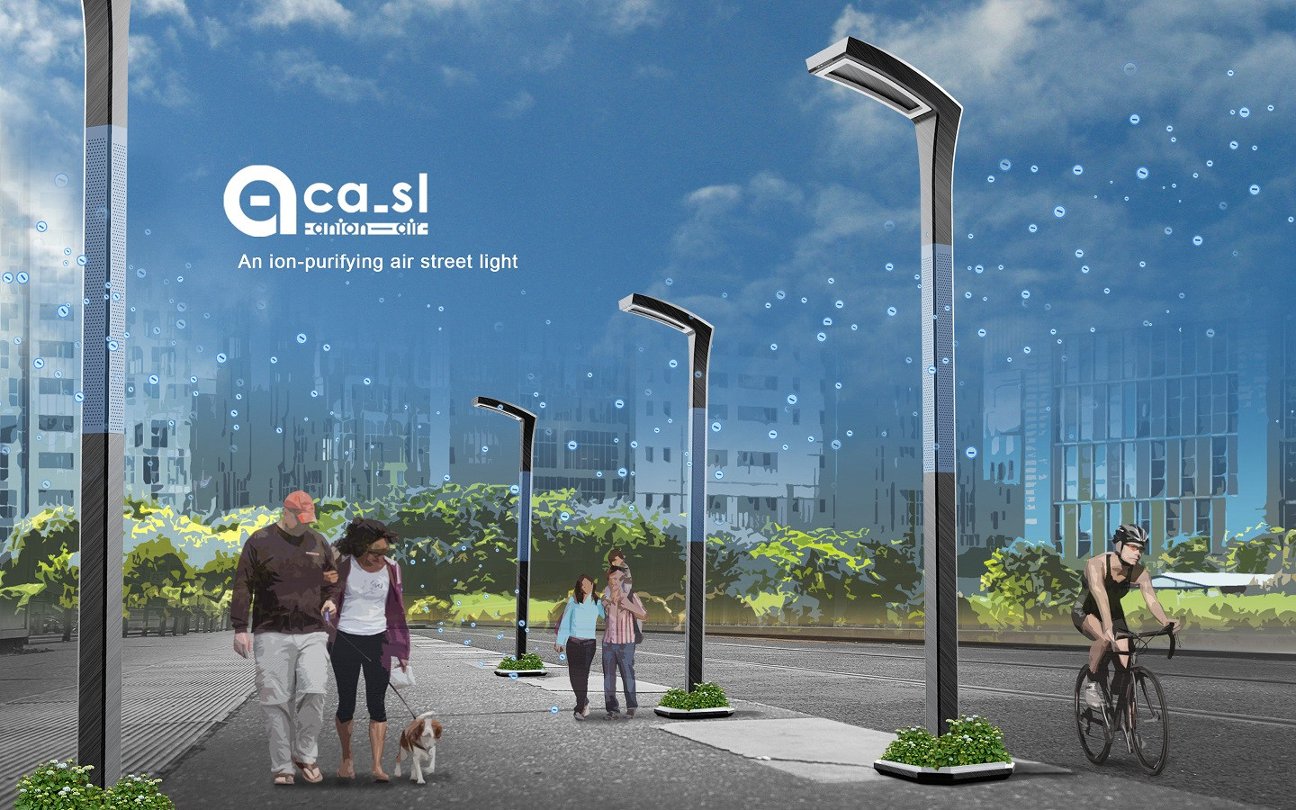 Anion air street light