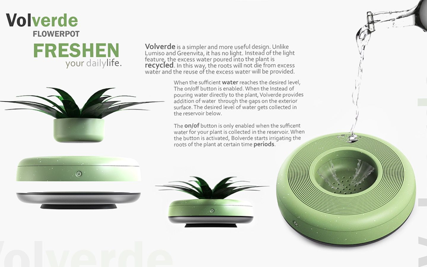 Volverde Flowerpot