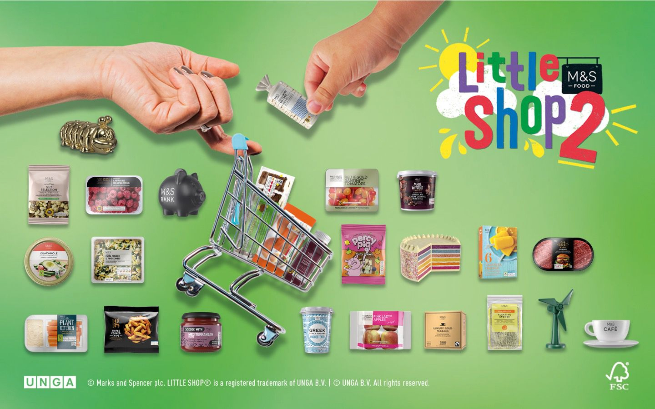 Marks and Spencer Little Shop Collector Cards 