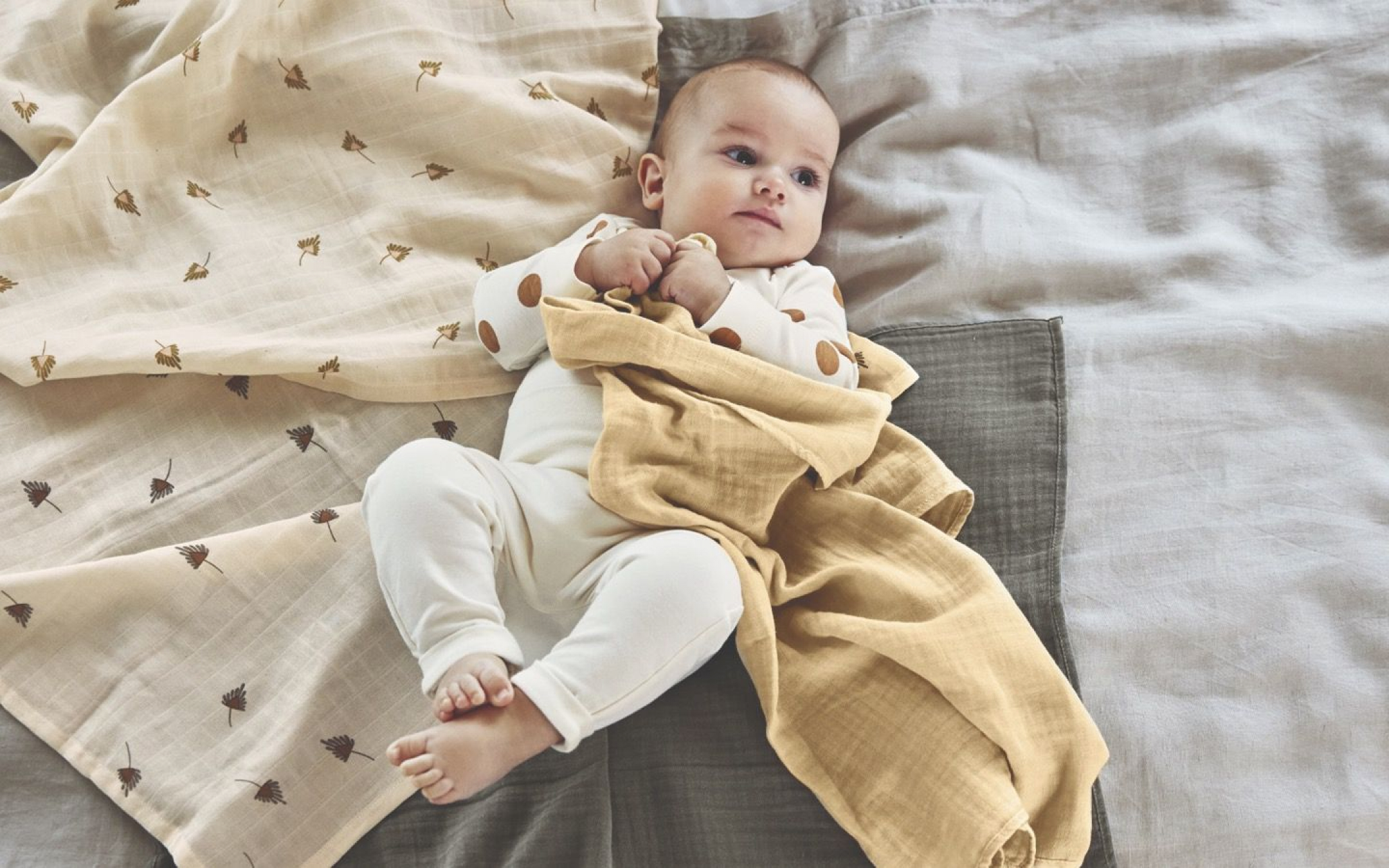 Raddis Cotton Swaddles