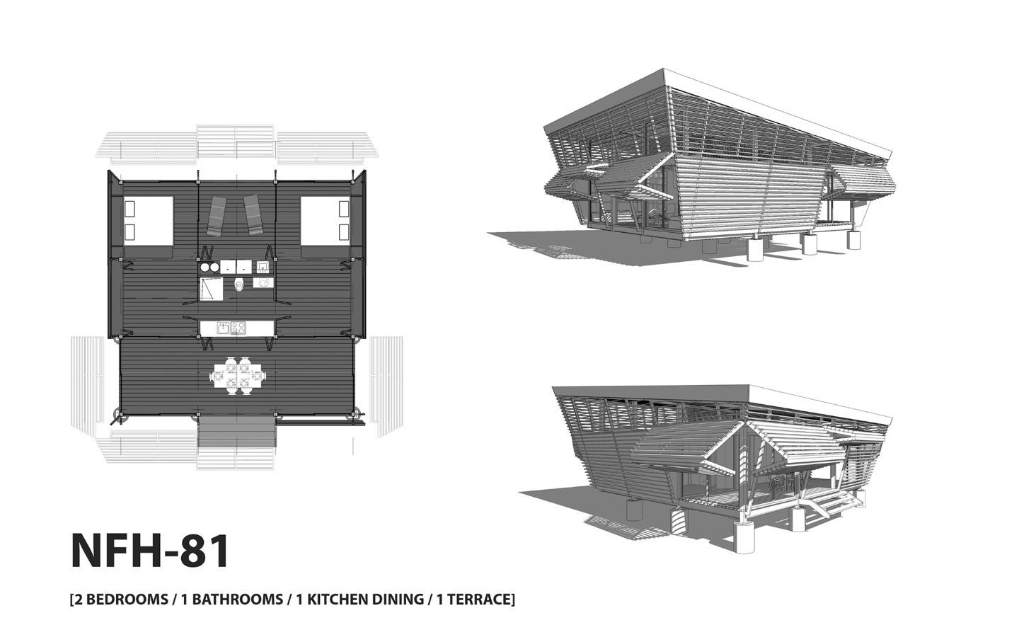 No Footprint House Wood / NFHW