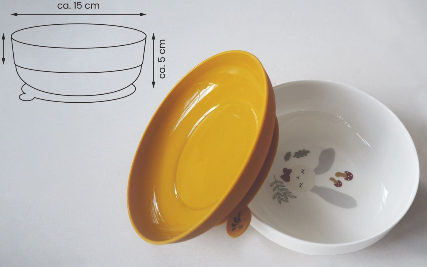 Rabbit mustard bowl