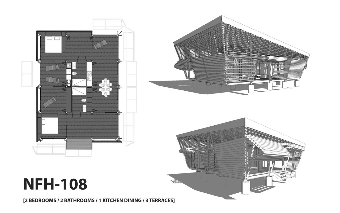 No Footprint House Wood / NFHW