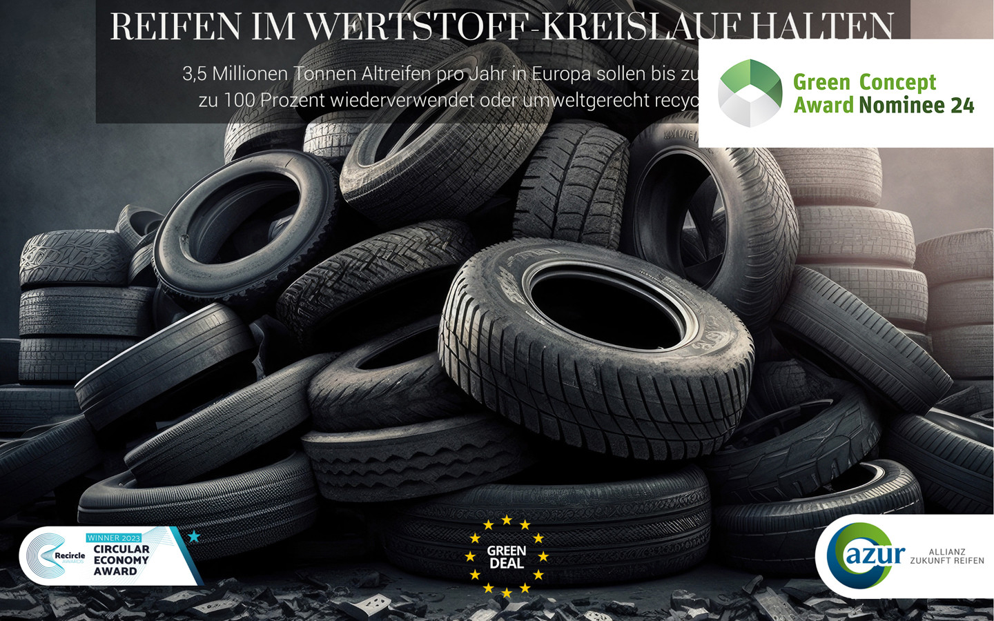 Reifen-Kreislauf für Europa