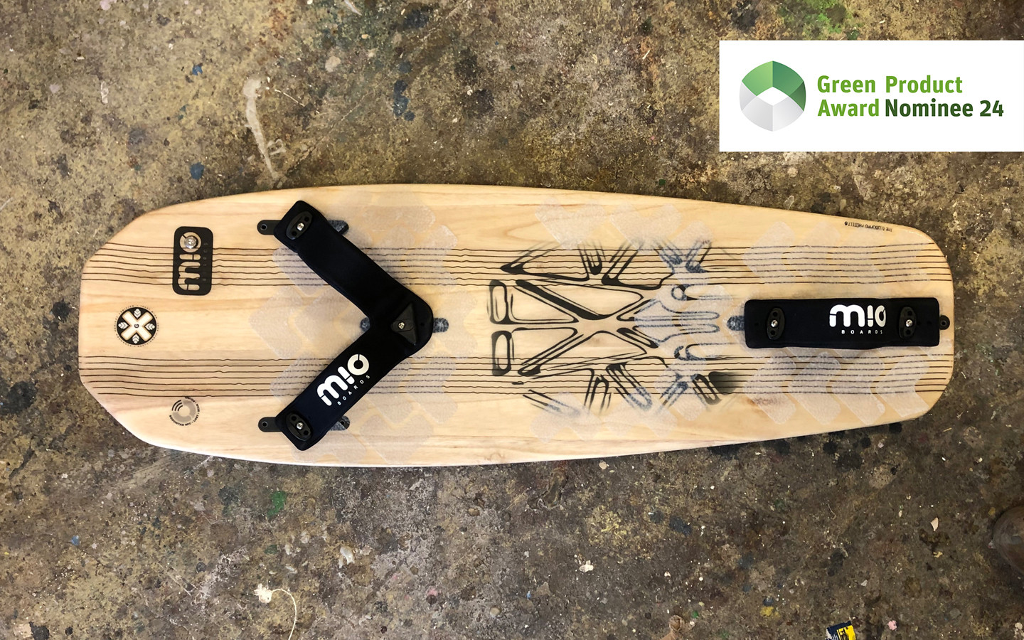 Kiteboard Holz Bionic Core