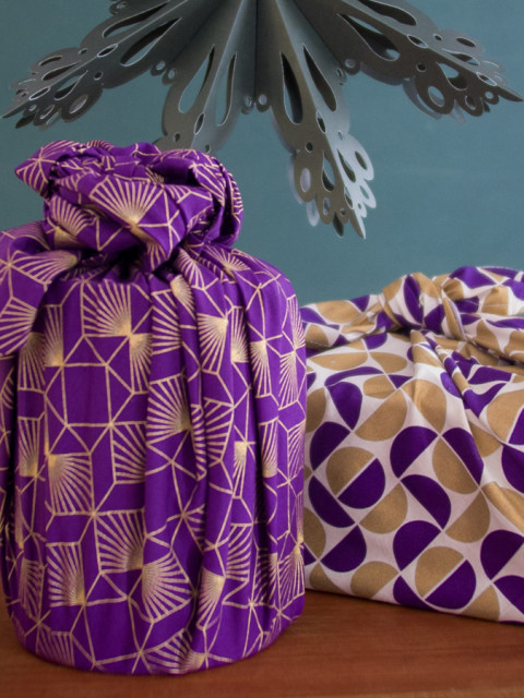 Reusable Fabric Gift Wrapping