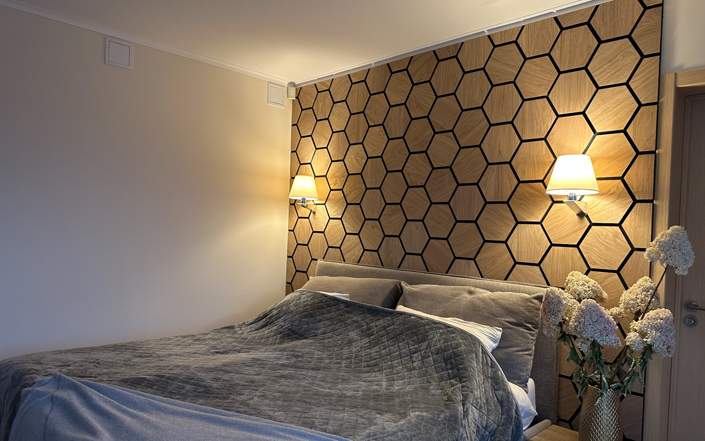 Wooden design/PET-FELT  panels