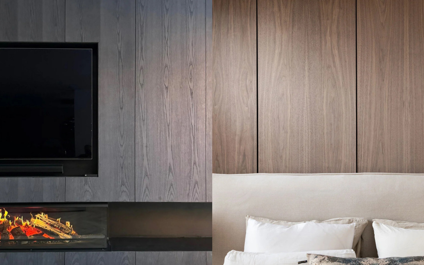 Wooden design/PET-FELT  panels