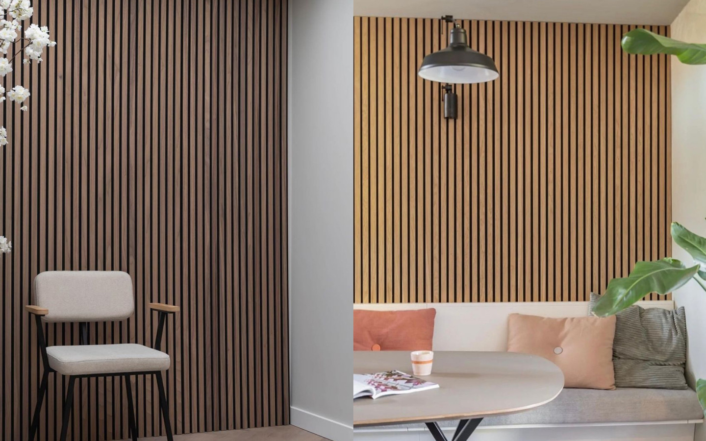 Wooden design/PET-FELT  panels