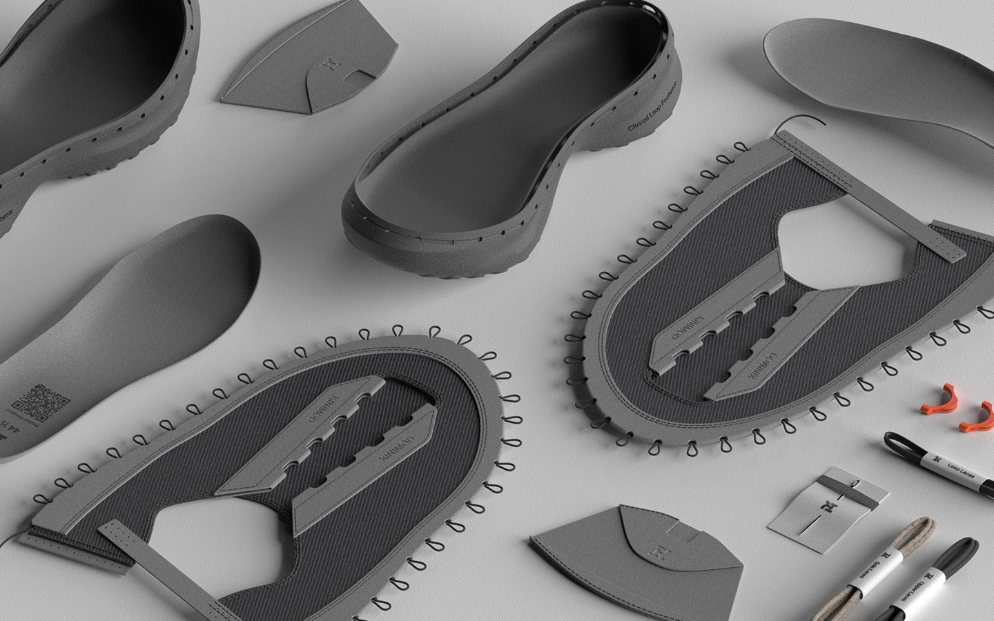 Closed Loop Footwear