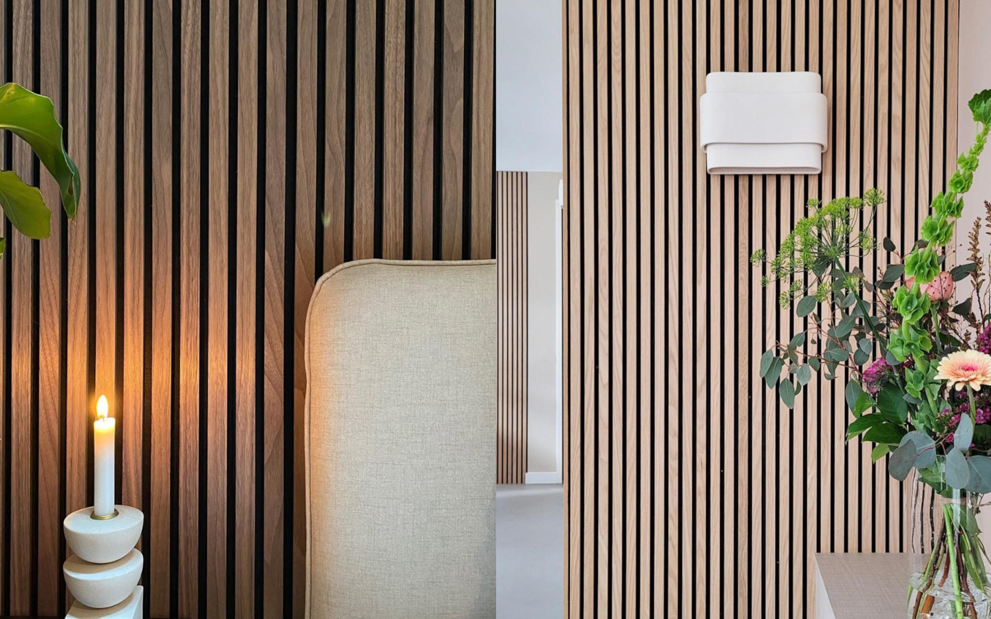 Wooden design/PET-FELT  panels