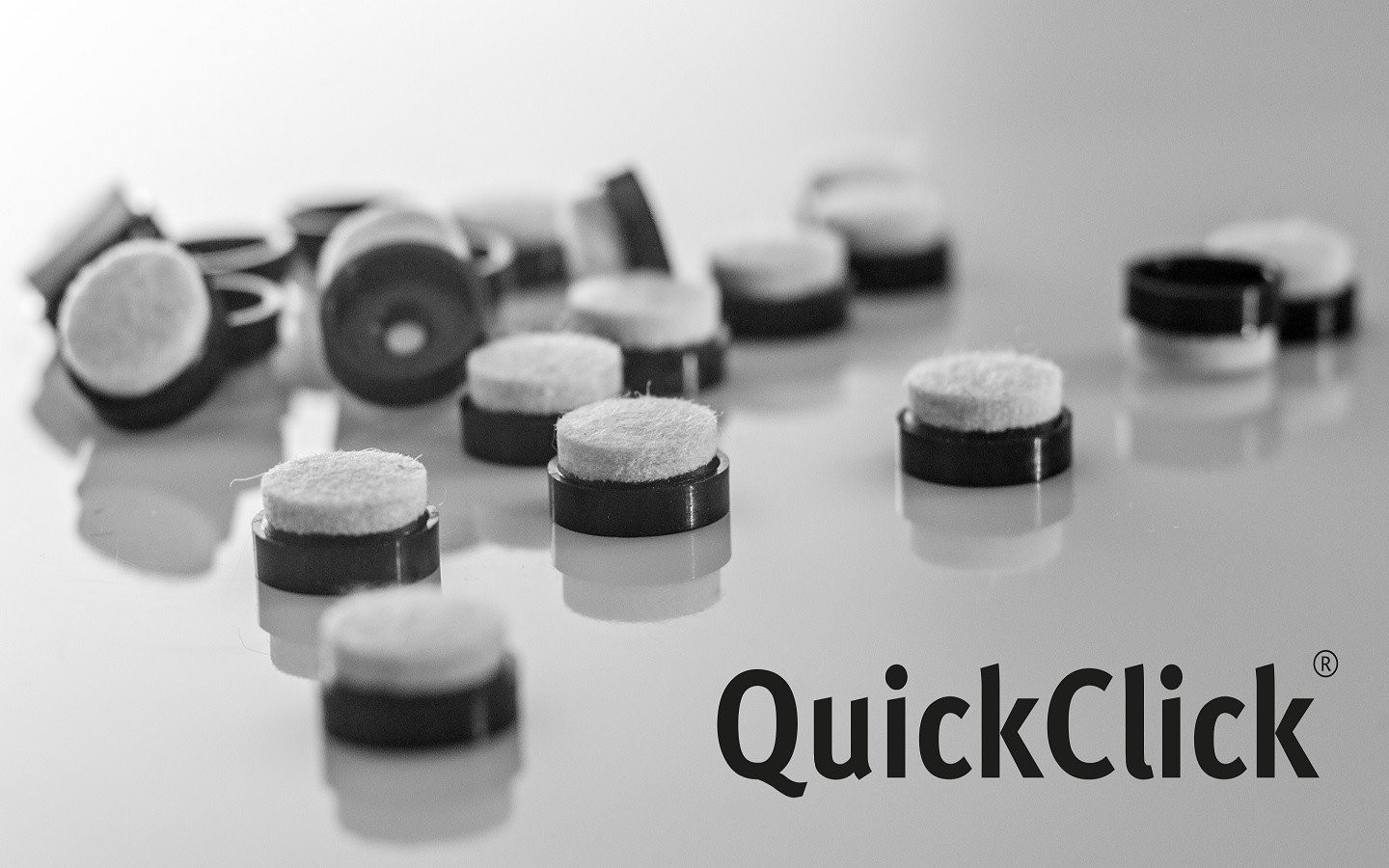 Möbelgleit-System "QuickClick"