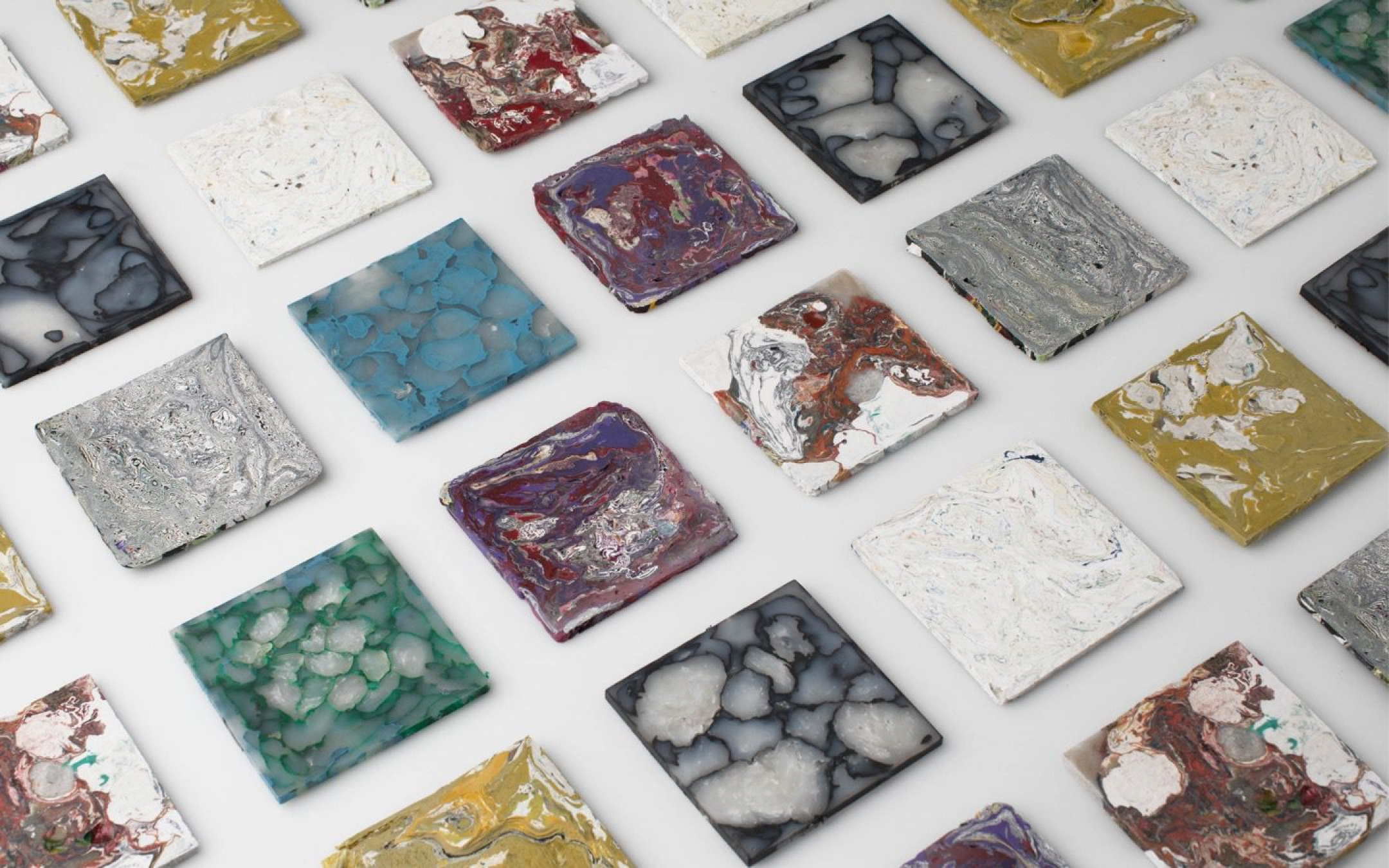 Plastic Stone Tiles