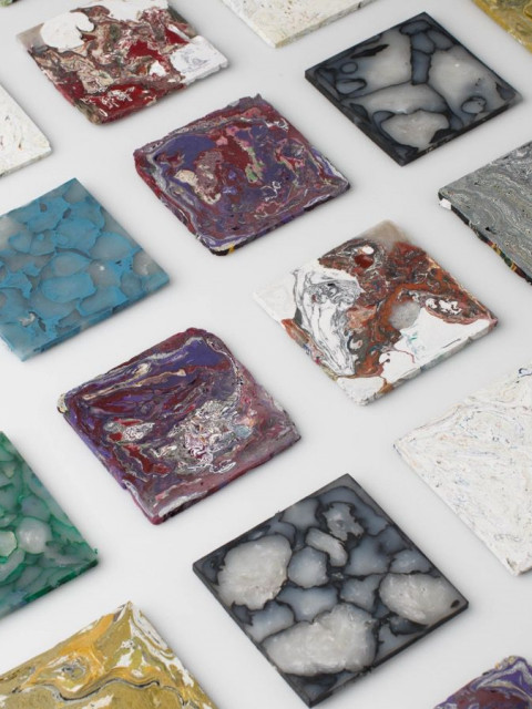 Baldosas de piedra plástica Green Product Award