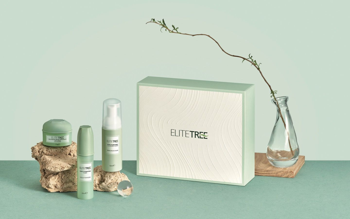 Cuidado de la piel con lúpulo de Elitetree