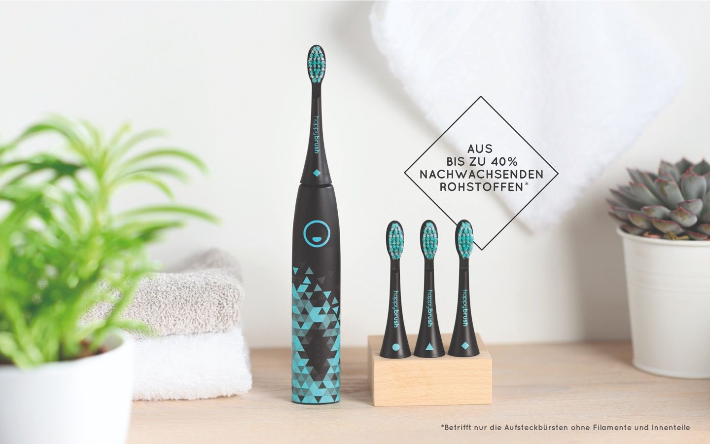 happybrush Eco Aufsteckbürsten