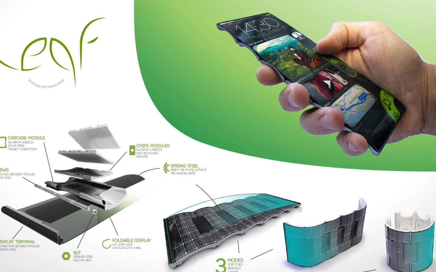 Leaf Sustainable Smartphone