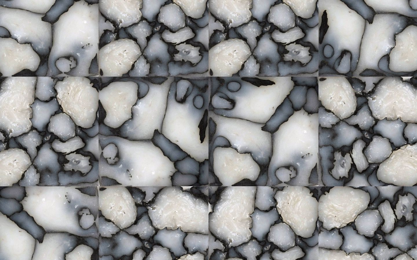 Plastic Stone Tiles