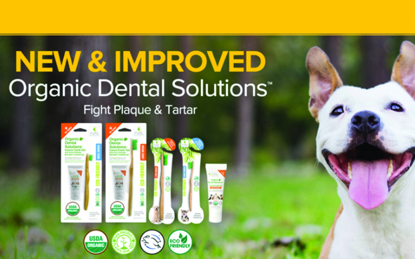 Reines & natürliches Dentalset für Haustiere