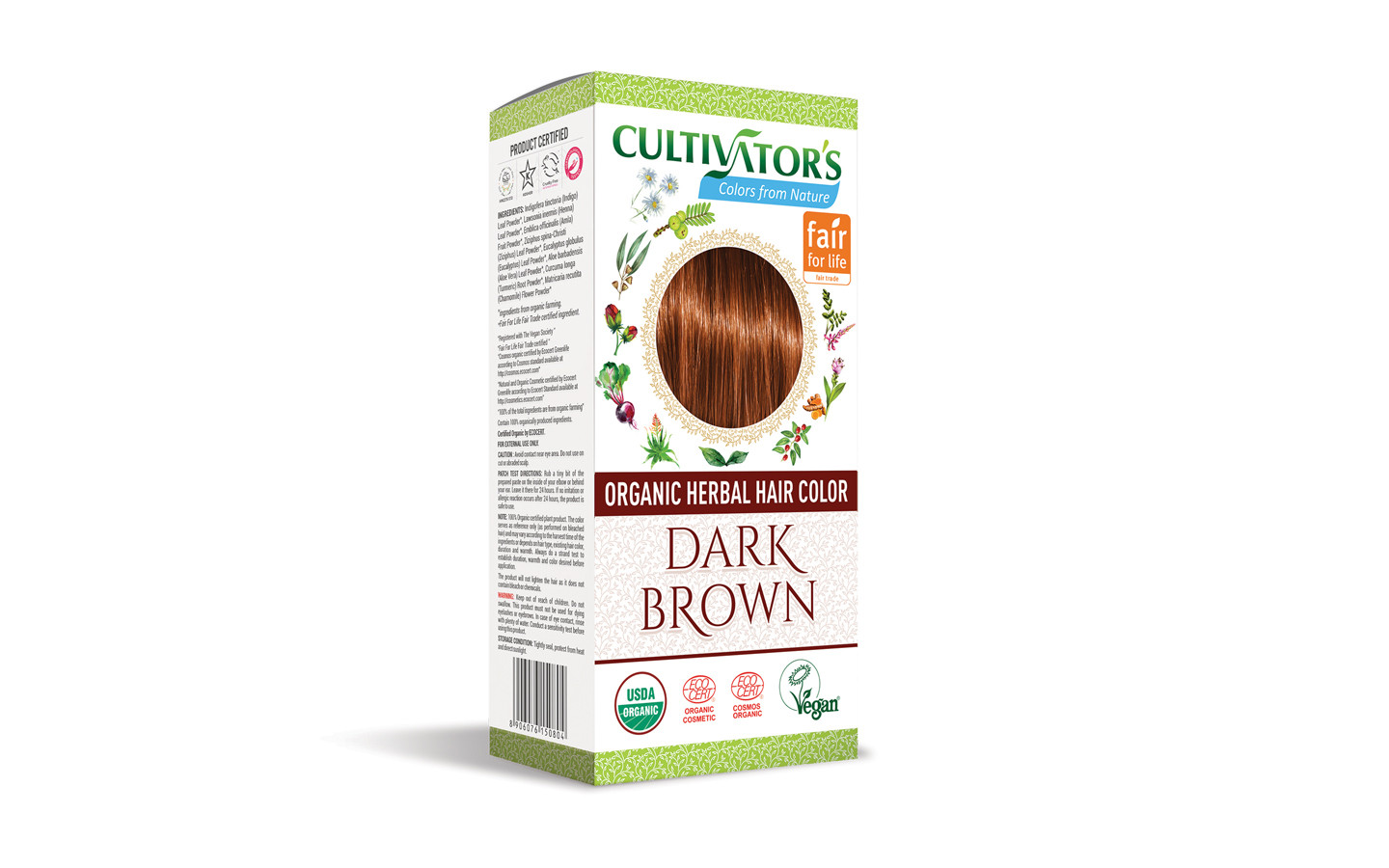 Cultivator's Organic Herbal Hair Colors