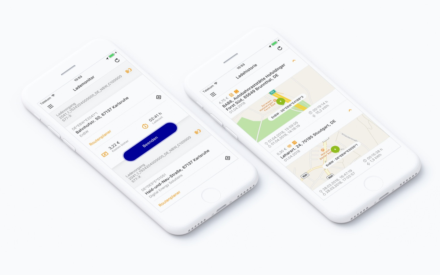 EnBW Mobility+ App