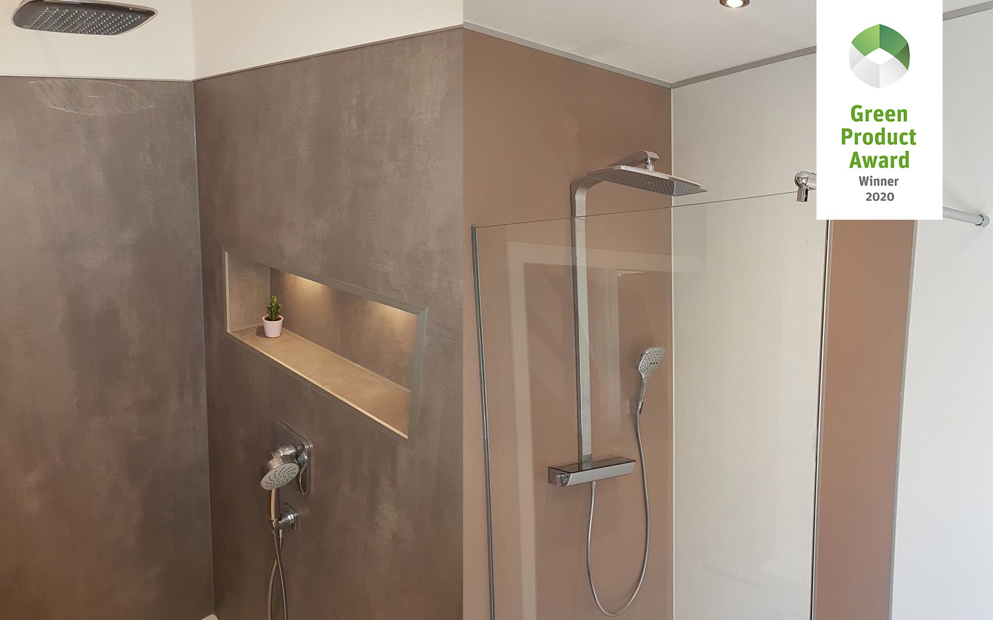 PAVIMI rear shower wall